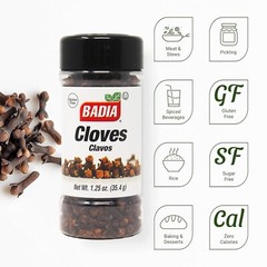 Whole Cloves, 1.25 oz, Premium Spice for Baking, Cooking, Beverages, Aromatic…