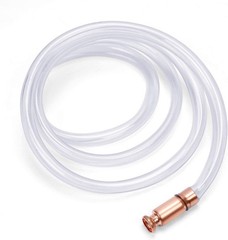 1pcs Self Priming Jiggler Transfer Fuel Water Oil Paint Copper Siphon Hose Pump