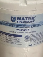 LG WS605B-A Water Specialist Replacement Water Filter for LG NEW SEALED