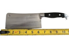 BergHOFF Hackmesser X30Cr14 17cm 7″ Rostrfrei Cleaver Knife heavy handle sharp