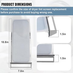 2025 NEW 339392 Dryer Lint Screen replacement for Roper, Kenmore, Whirlpool