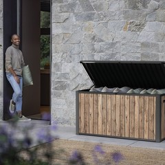 Keter Signature Collection 170 Gal. Deck Box for Indoor/Outdoor Storage