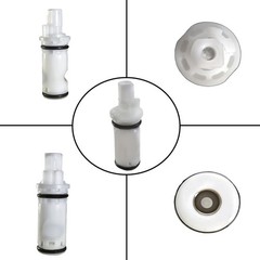 1PCS 2 Pack Moen 1224 Faucet Cartridge Replacement for Two Handle Faucet