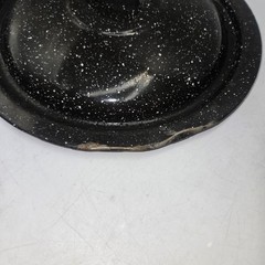 Enamelware 5 Piece Double Boiler Steamer Stock Pot Black Speckled Everything