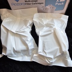 Aozora Water Filter Replacement for Pitcher 4 Stages Filtration 2 Pack U-01