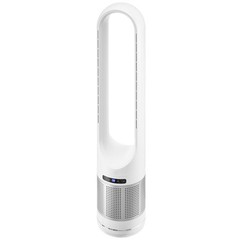 40″ Bladeless Tower Fan HEPA Air Purifier w/Remote Timer Oscillating Floor Fan