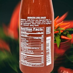 Huy Fong Sriracha Hot Chili Sauce 28 oz ( Pack of 6 ) ~10/2025