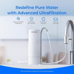 Waterdrop Countertop Water Filter, Filter Life Reminder,4000 Gallons,WD-CTF-07