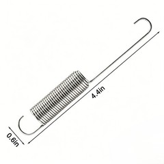 Replacement for tension Spring for Ariens Brushes Models with 4.4in Length