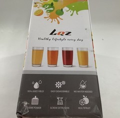 LQZ 120 Volts 350 Watts 60Hz ColdPress/ Fourth Masticating Juicer – Black