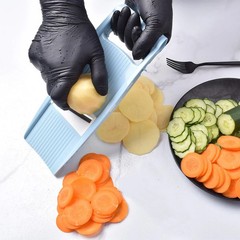 5-in-1 Mandoline Slicer Vegetable Cutter Julienne Shredder Potato Chip Maker