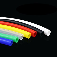 High Temp Food Grade Silicone Tube Flexible Rubber Pipe Multi-Color & Size