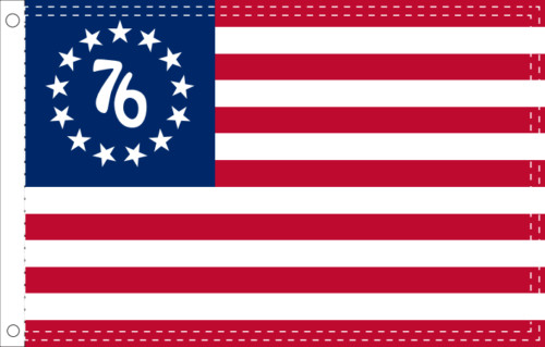 BETSY ROSS ’76 Flag 2X3 Feet 100% American Flag Brass Grommet USA SPIRIT OF 1776