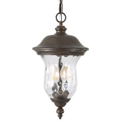 19″ Outdoor Pendant Light Waterproof Vintage Porch Hanging Lantern Patio Fixture
