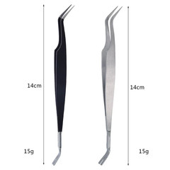 2 in 1 Tick Remover Tool Professional Removal Tweezers for Humans & Pets Pets Fl