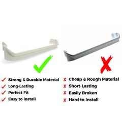 For Frigidaire Refrigerator 240534701 240534901 3PC Door Rack Shelf Retainer Bar