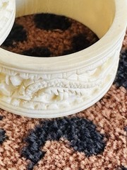 Antique Chinese Ivory napkin rings set of 6