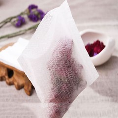 100/500/1000 Heat Seal Open Top Non-Woven Empty Filter Bags for Tea/Dried Fruits