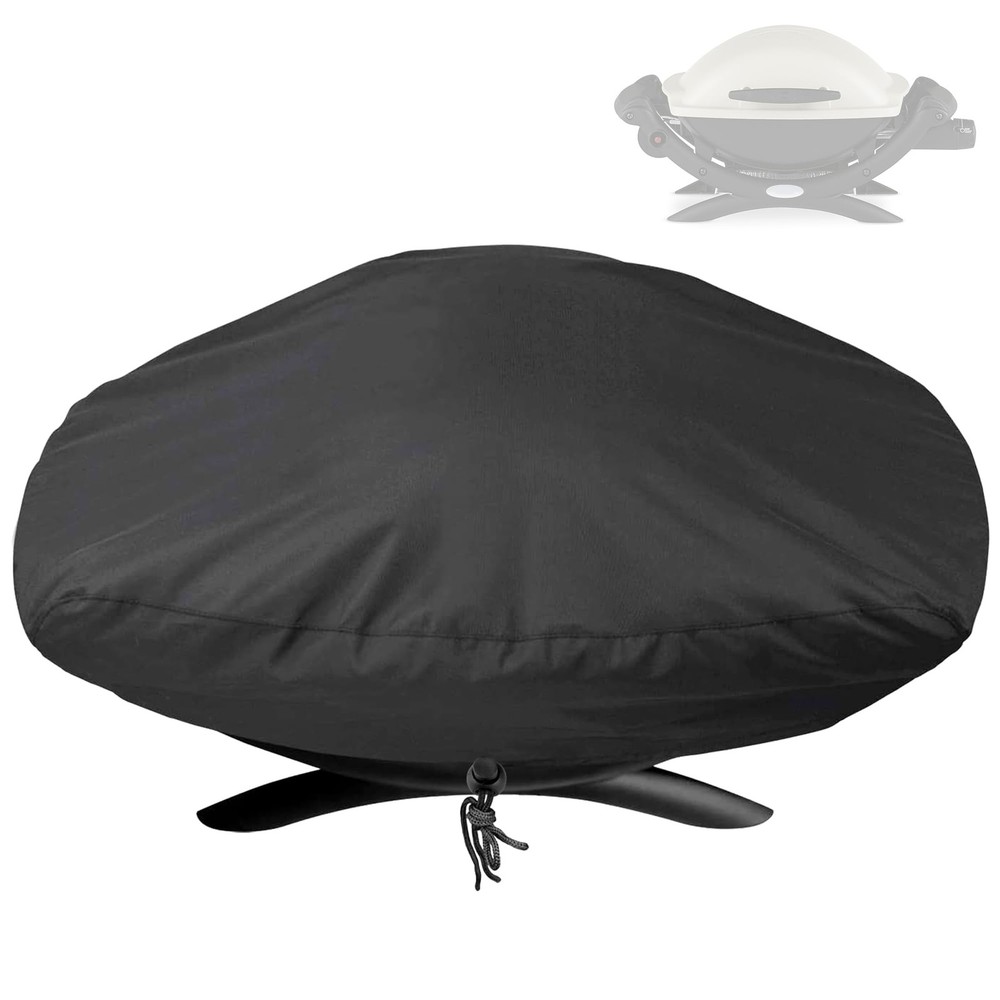 Grill Cover for Weber Q1200, Q1400, Q140, Q120, Q100 and Q1000 Grills, Outdoo…