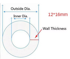 10Meters Transparent Food Grade Silicone Tube 2 4 6 8 10 12 16 20Mm Flexible Gar