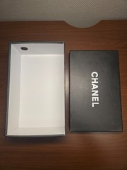 Authentic Chanel Black Shoe Box 11.1x7x4.2 in – Empty Storage / Gift Box