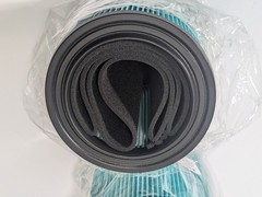 (2) VF5000 Pleated Shop Vac Filter fits Ridgid 5-20 Gal w/Foam Sleeves