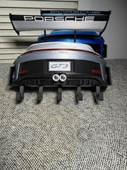 Porsche GT3 Car Shape Wall Mounted Key Hook Rack Multicolor Hanging