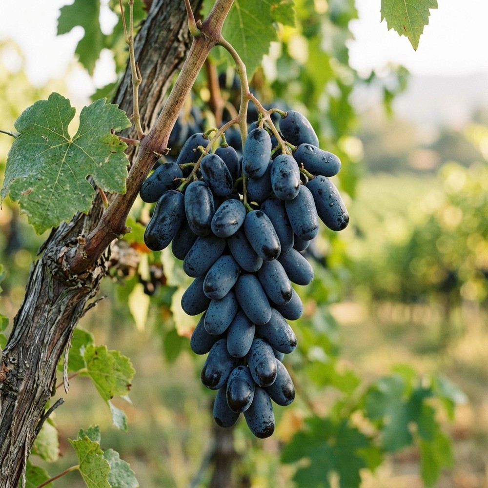 50 Sweet Sapphire Dark Blue Grape Seeds for Planting – Premium Sweet Sapphire