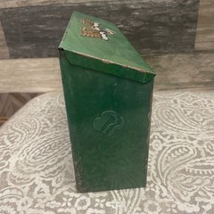 Juliette Gordon Low Birthplace Mailbox Green Tin Eagle Girl Scouts Collectible