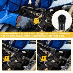 CISIVIS Cordless Electric Ratchet Wrench 3/8″ for Dewalt 20V Li-Ion Battery-