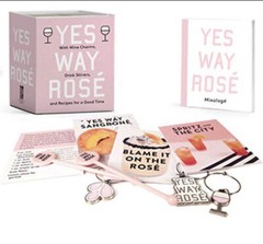 YES WAY ROSE’ MINI KIT WITH DRINK RECIPES AND MORE! Wine Charms Stirrers New