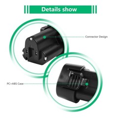 2Pack 4000mAh For MAKITA BL1014 12V 10.8Volt BL1013 Battery 195332-9 194550-6 US