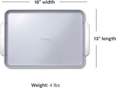 Non-Stick Ceramic Baking Sheet – Naturally Slick Ceramic Coating – Non-Toxic