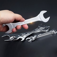 Ultra-thin Double Open End Wrench High Carbon Steel Slim Spanner 3mm Thickness
