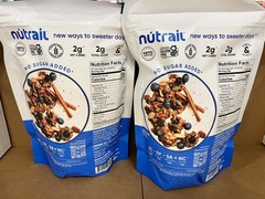 2 Packs NuTrail Nut Granola Blueberry Cinnamon Keto 22oz each