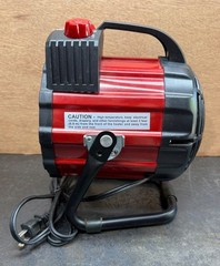 Craftsman Portable Electric Space Heater 120V Forced Air Fan, 2 Heat Dial