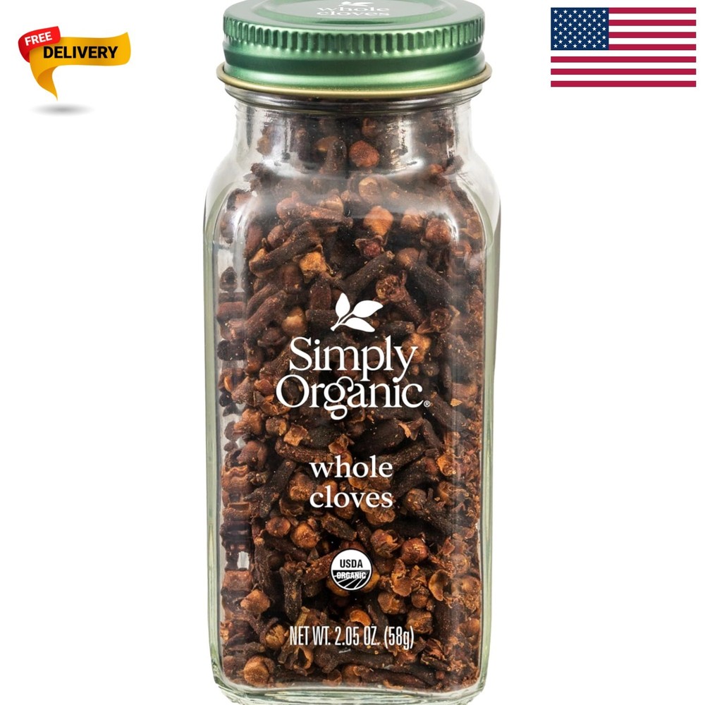 2.05 Ounce Organic Whole Cloves – Sustainably Sourced Gourmet Spice