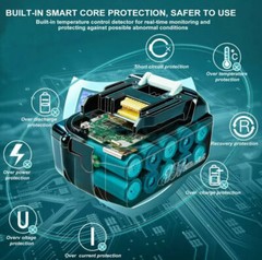 2Pack 8.0Ah 18V For Makita LXT Lithium-Ion BL1830 BL1850 BL1860 Tool Battery
