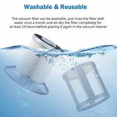 Filters for Bissell Zing & Powerforce Bagless Canister Vacuum 2156A 1665 16652