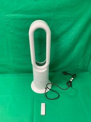 Dyson AM09 Hot & Cool Jet Focus Fan Heater- White/Silver
