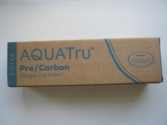 AquaTru Pre/Carbon (Stages 1-2 Filter) Part #AT2001