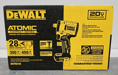 DeWALT 20V 1/2″ Compact Impact Wrench Brushless Atomic Hog Ring 20 Volt DCF921B