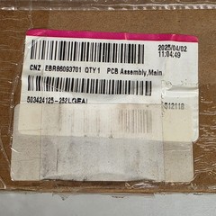 EBR86093701 LG Refrigerator Electronic Main Control Board PCB Assy OEM