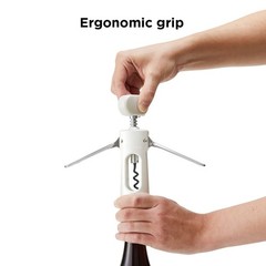 Rabbit Premium Wine Wing Corkscrew Opener 2.36 x 1.97 x 7.68 IN, Pearl