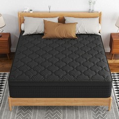 12″ 14″ Gel Memory Foam Hybrid Spring Mattress In a Box Twin Full Queen King