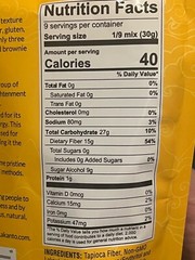 Sugar Free KETO BROWNIE & CHOCOLATE CHIP COOKIE MIX Huge 27oz bag +19.4 oz 2026