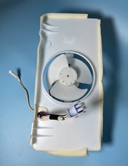 WR60X30370 Ge Refrigerator Evaporator Fan Motor Genuine OEM