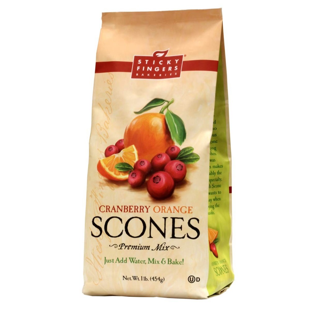Scone Mix – Cranberry Orange – 16oz (454g) 16 Ounce (Pack of 1)