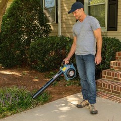 SENIX 4QL 26.5cc 4-Cycle Gas Powered Leaf Blower, 410 CFM/125 MPH, Dual-Grip Han