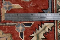 Oriental Area Rug 6×9 Vegetable Dye Geometric Hand-knotted Wool for Any Room